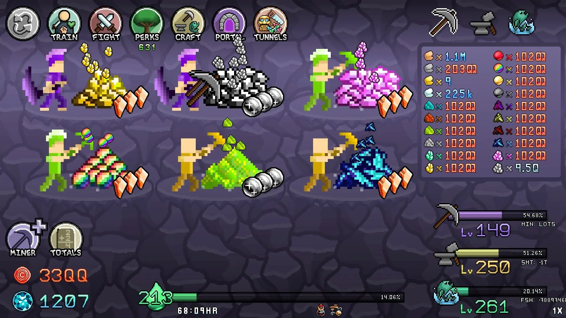 Idle Skilling: скриншот 1