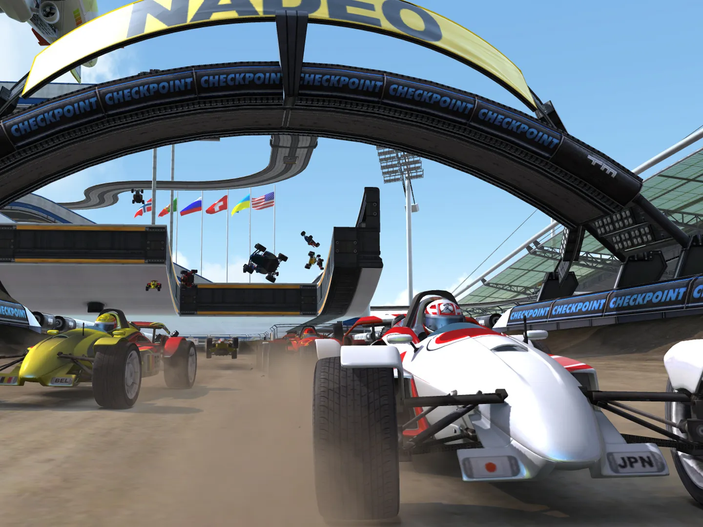 TrackMania Nations Forever: скриншот 2