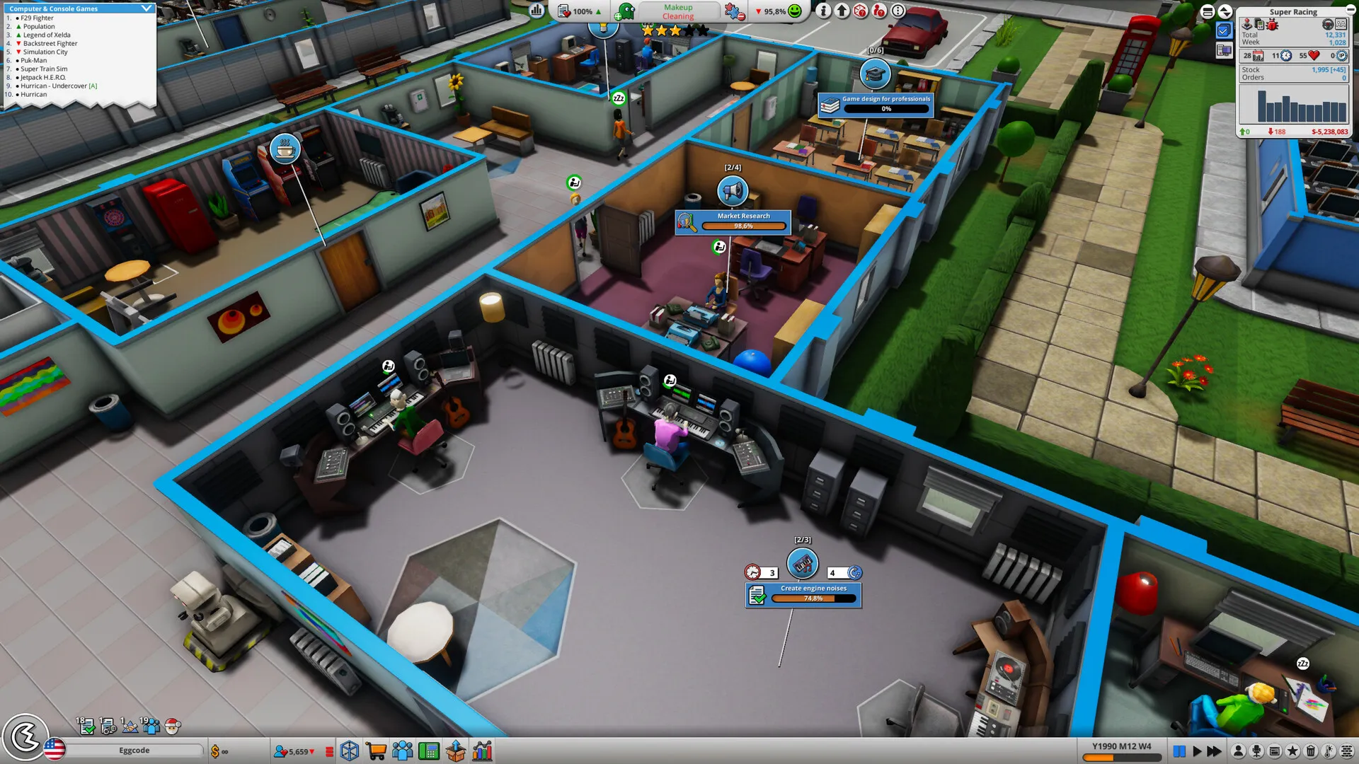 Mad Games Tycoon 2: скриншот 4