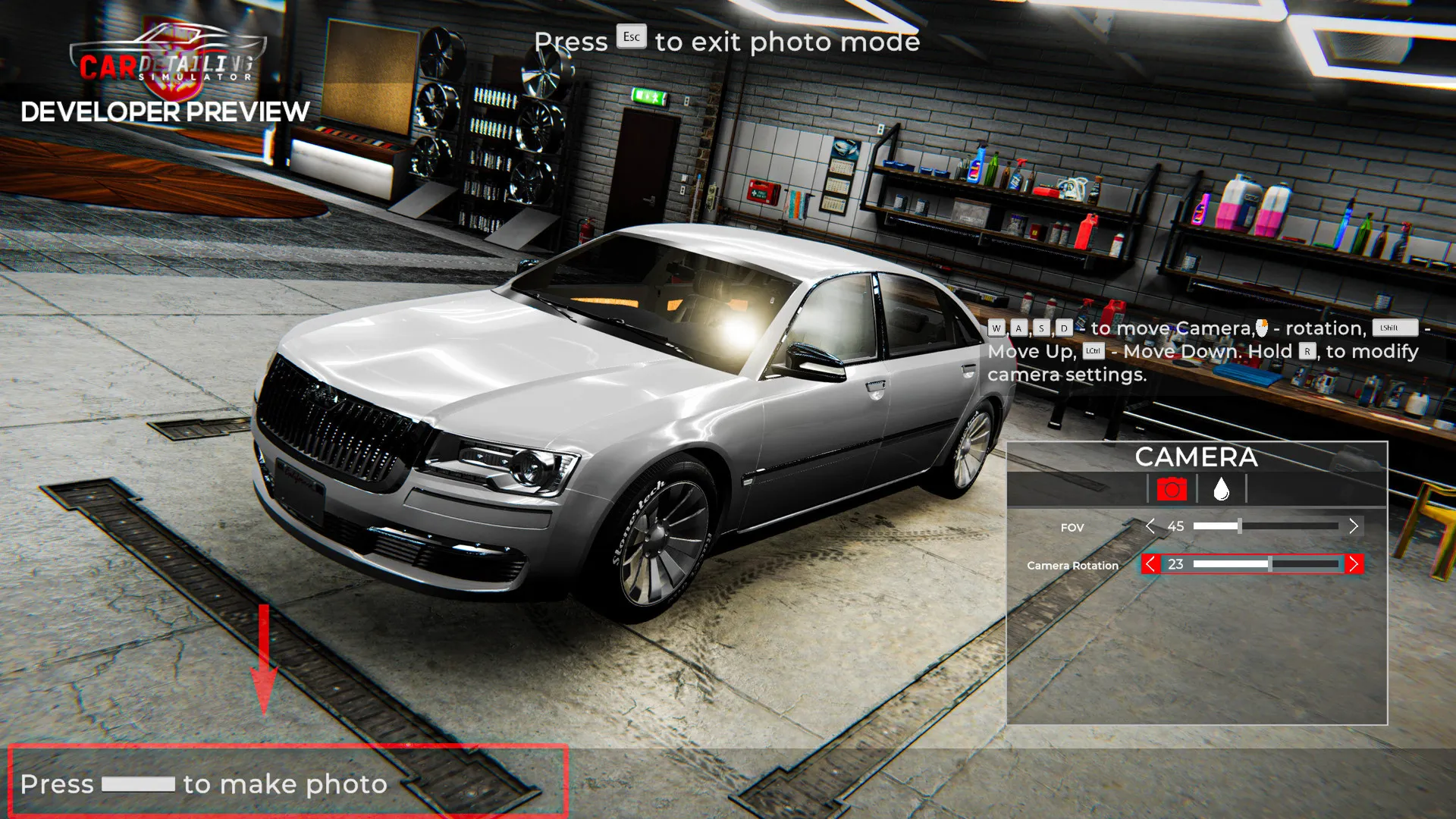 Car Detailing Simulator: Prologue: скриншот 3