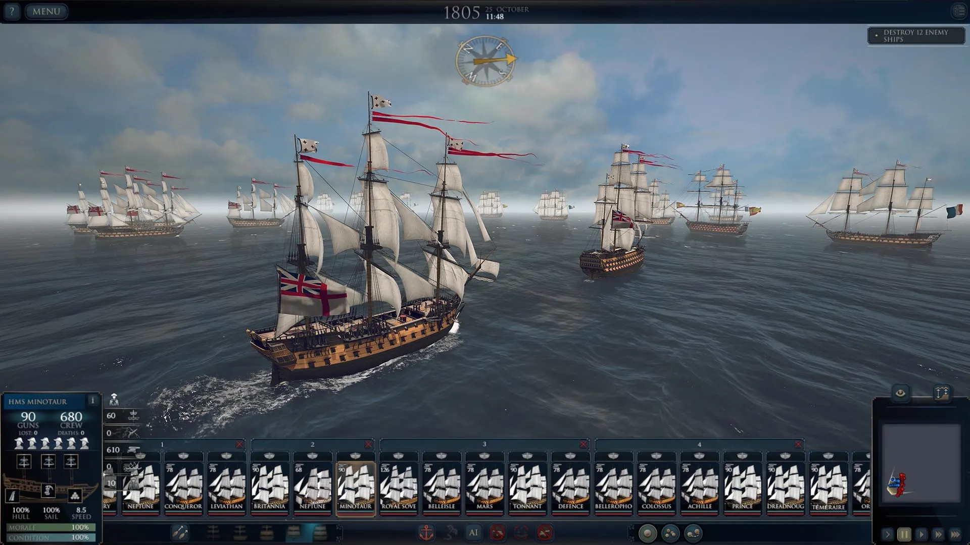 Ultimate Admiral: Age of Sail: скриншот 1