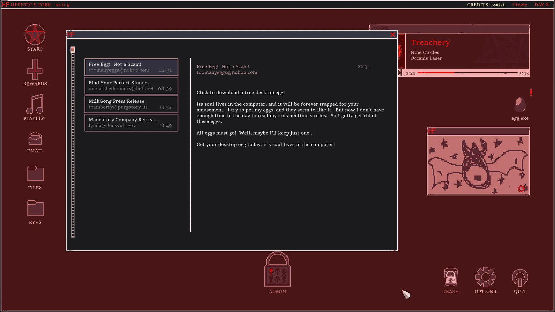 Heretic's Fork: скриншот 5