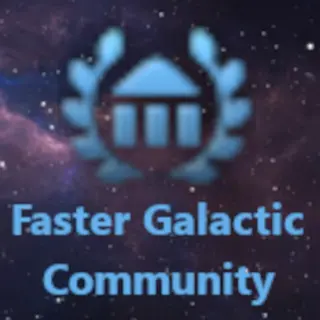 Faster Galactic Community
