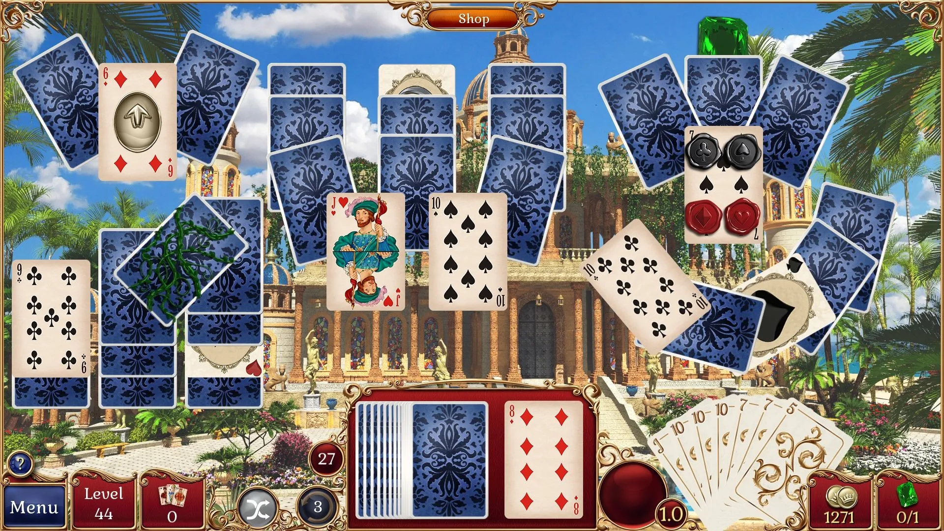 Jewel Match Solitaire X Collector's Edition: скриншот 2