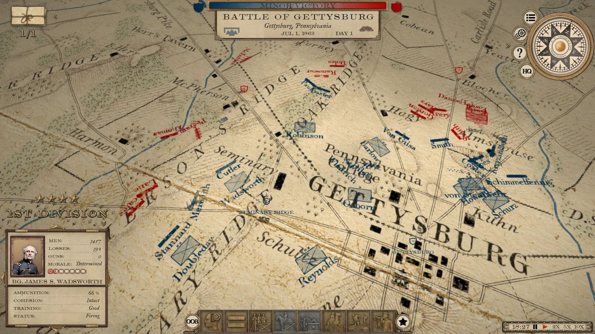 Grand Tactician: The Civil War (1861-1865): скриншот 2