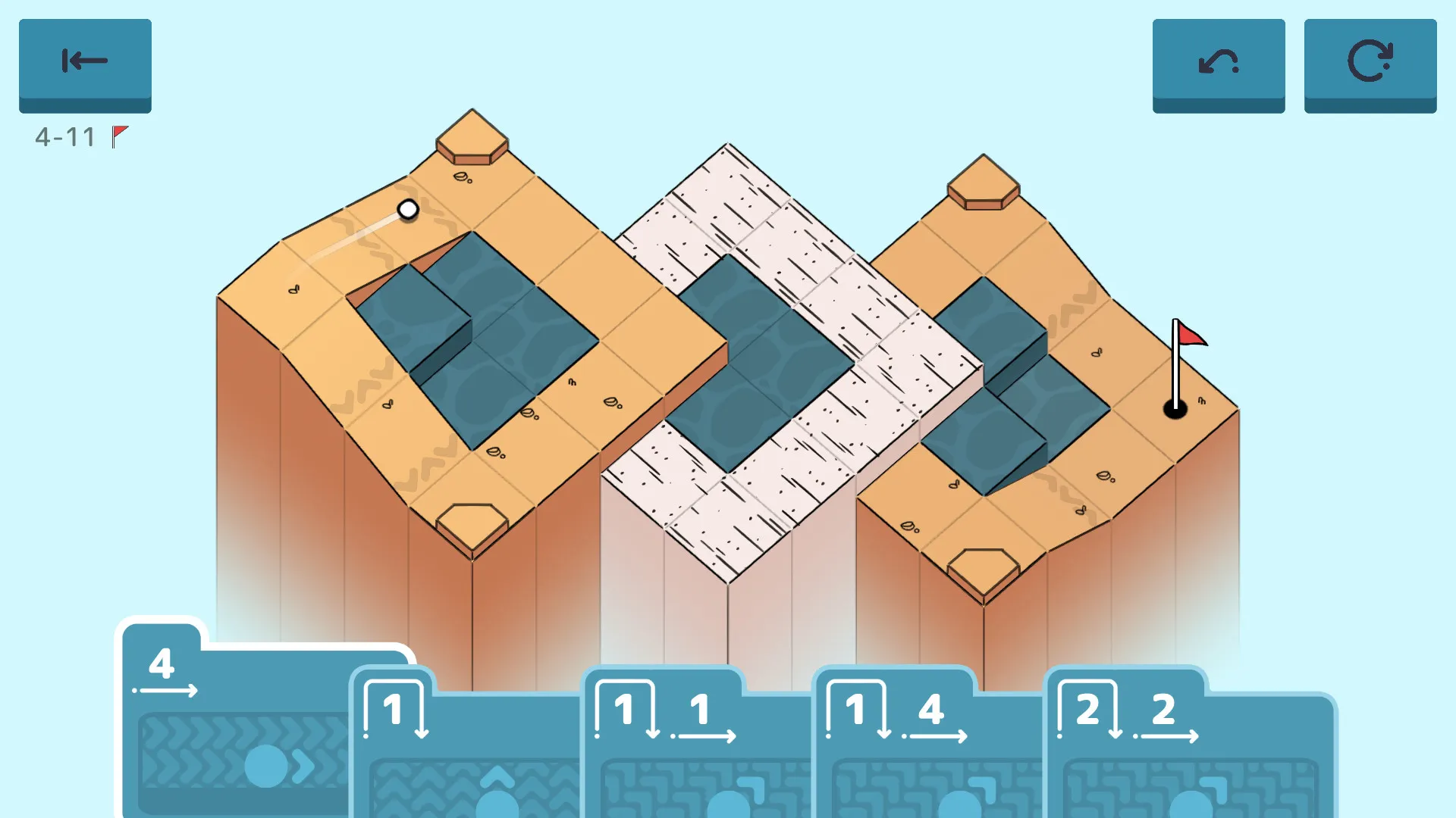 Golf Peaks: скриншот 5